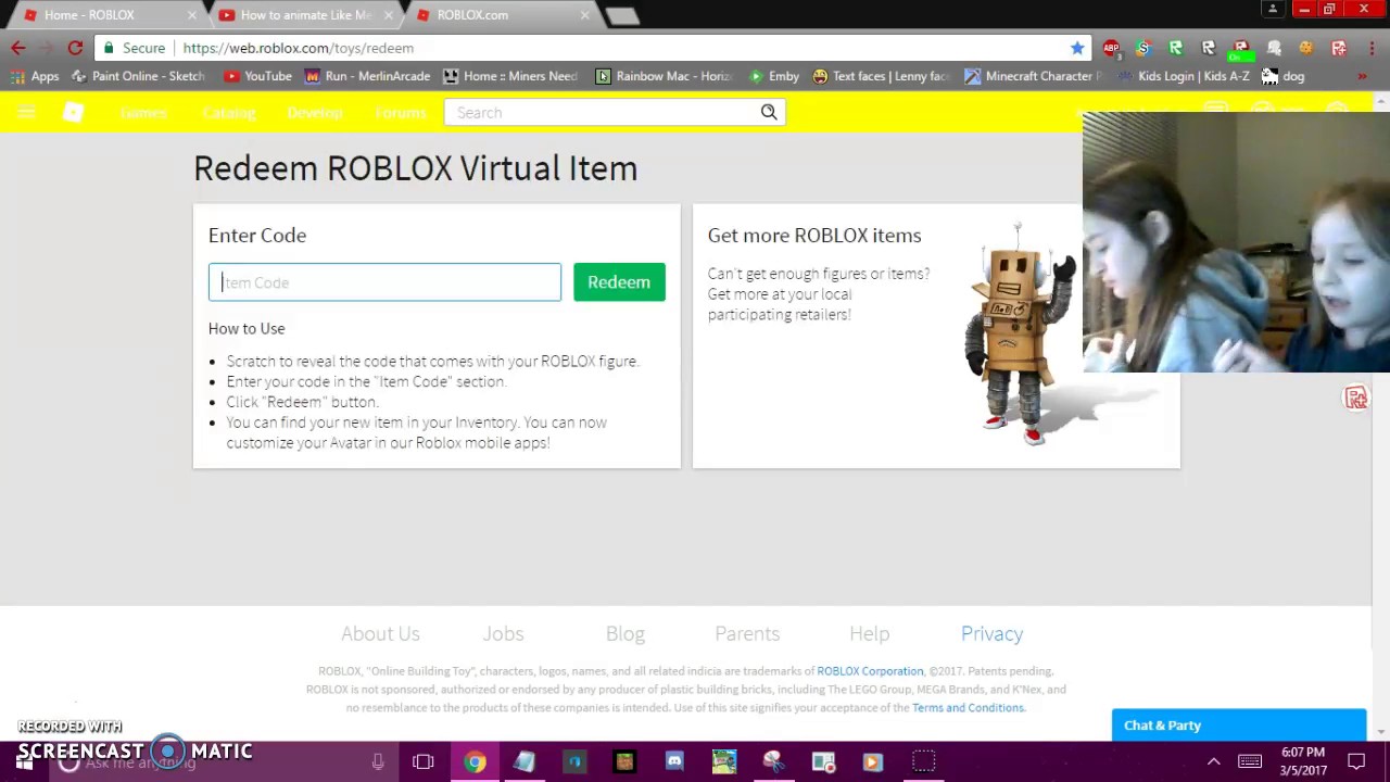 redeem roblox promotions codes